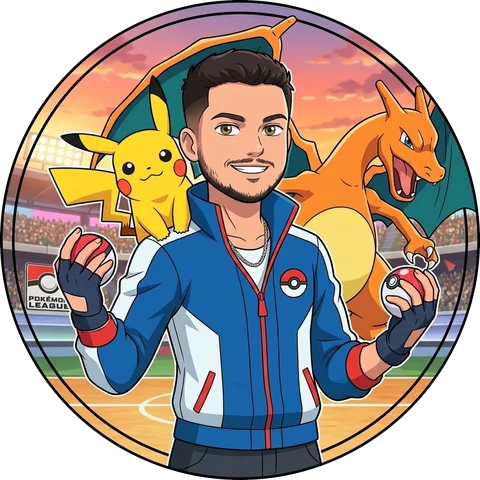 Hodazzle mit Pikachu und Glurak